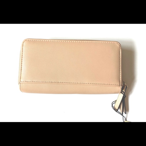 Max Studio Vachetta Flowered Wallet - Picture 2 of 10